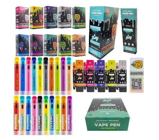 VAPE DESECHABLE 1ML PACKWOODS V2 RED VELVET CAKE (VACÍO)