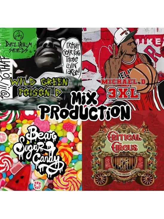 MIX PRODUCTION FAST X14 DELIRIUM SEEDS