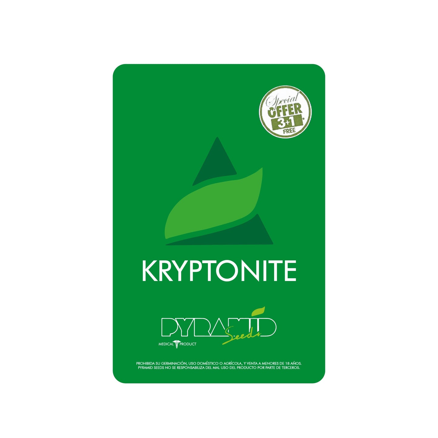 KRYPTONITE AUTO 3+1 PYRAMID SEEDS