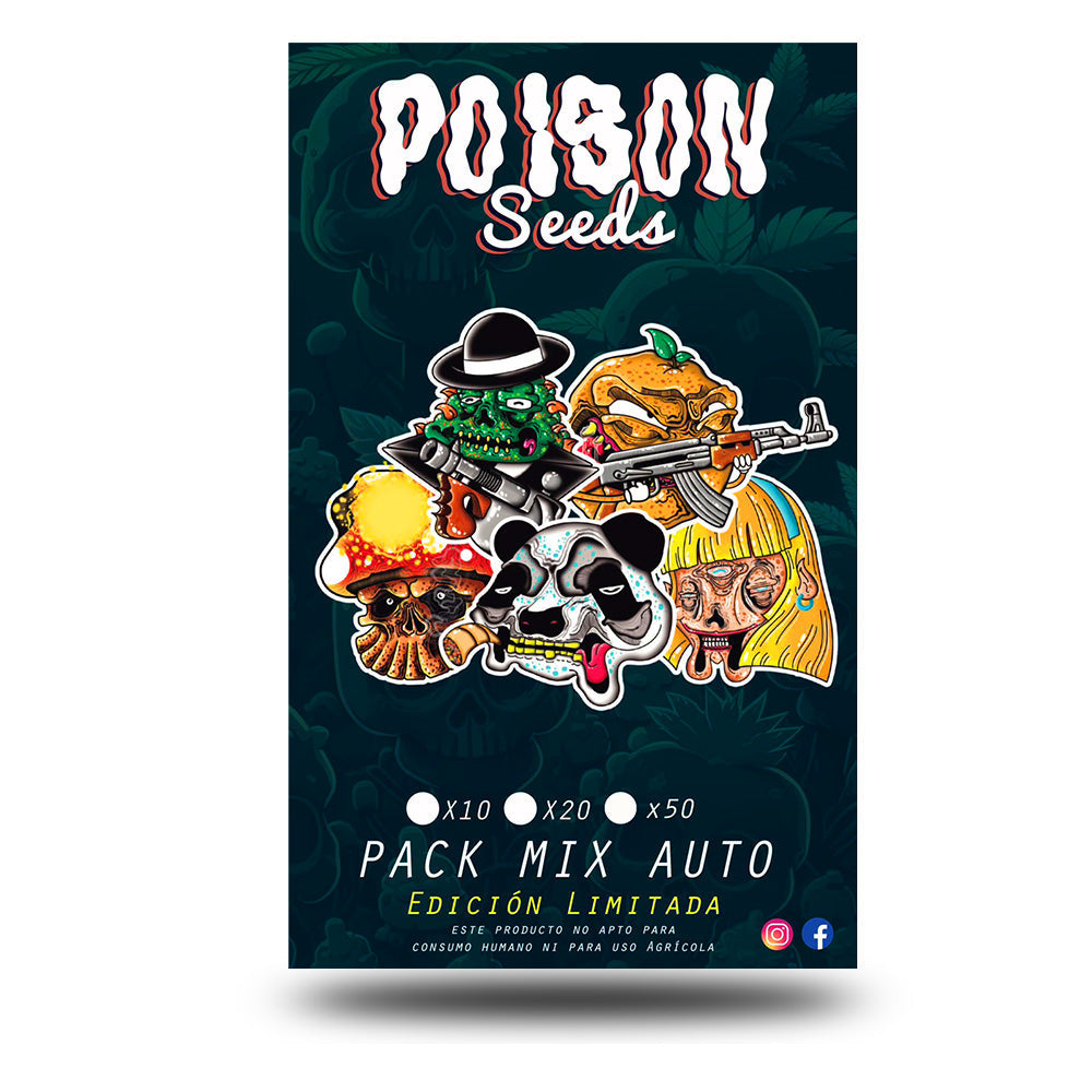 MIX AUTO X50 POISON SEEDS