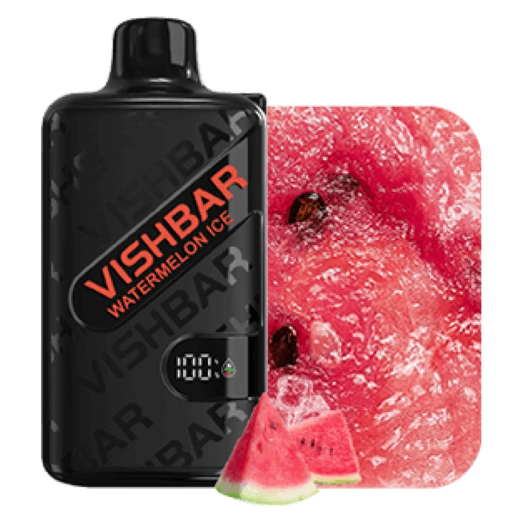 VAPORIZADOR DESECHABLE VISHBAR WEEKLY 20000 PUFFS WATERMELON ICE