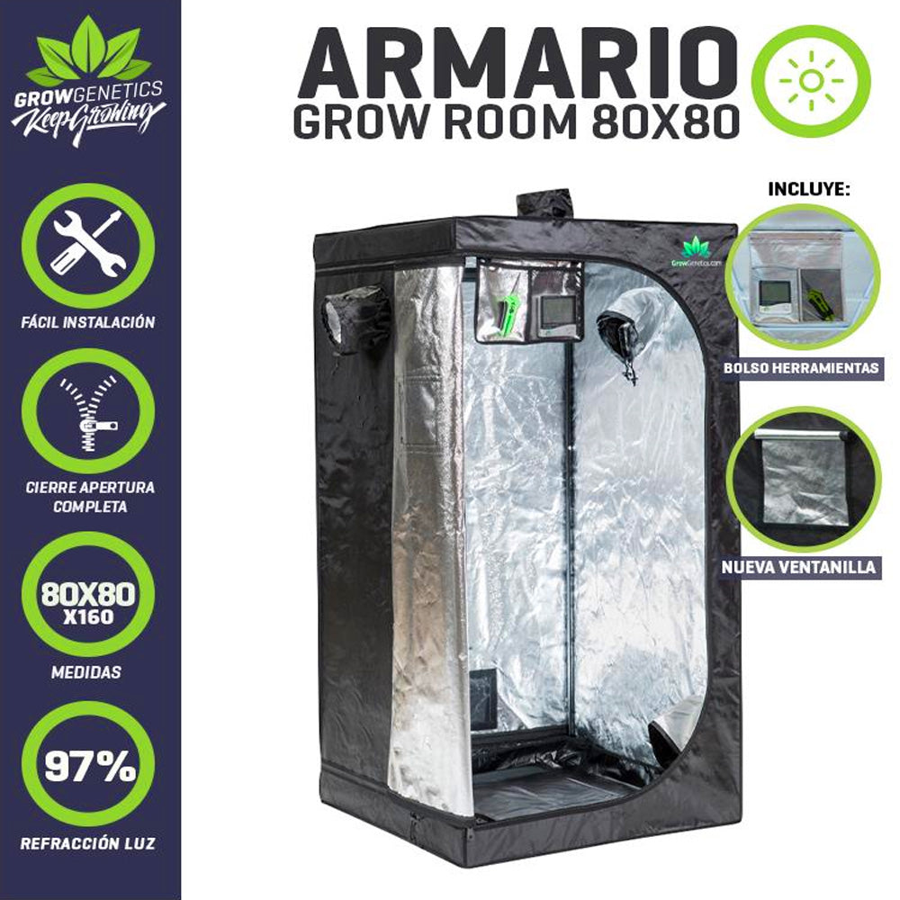 CARPA INDOOR 80X80X160 GROW GENETICS