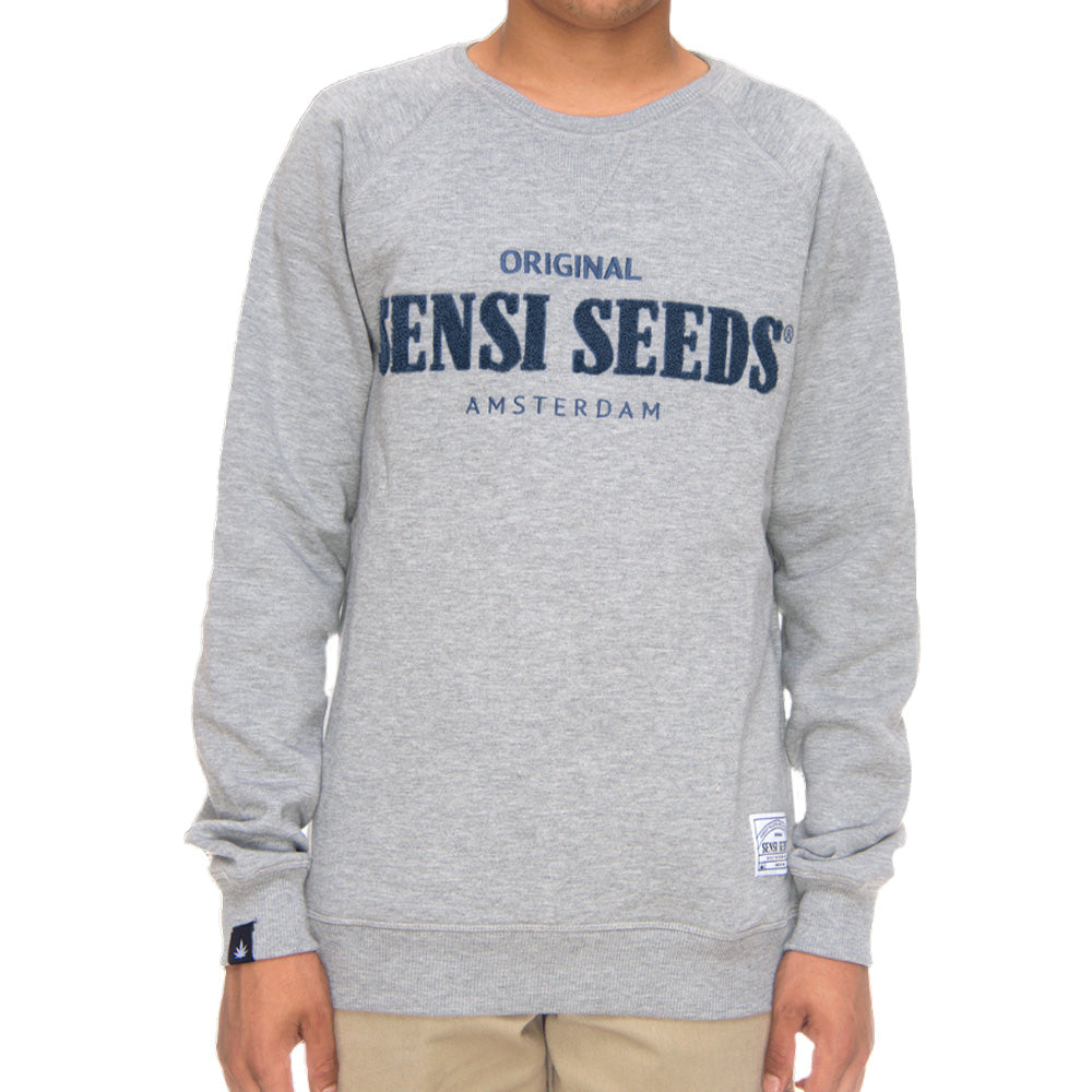 POLERON GRIS HEATHER GREY TALLA L SENSI SEEDS