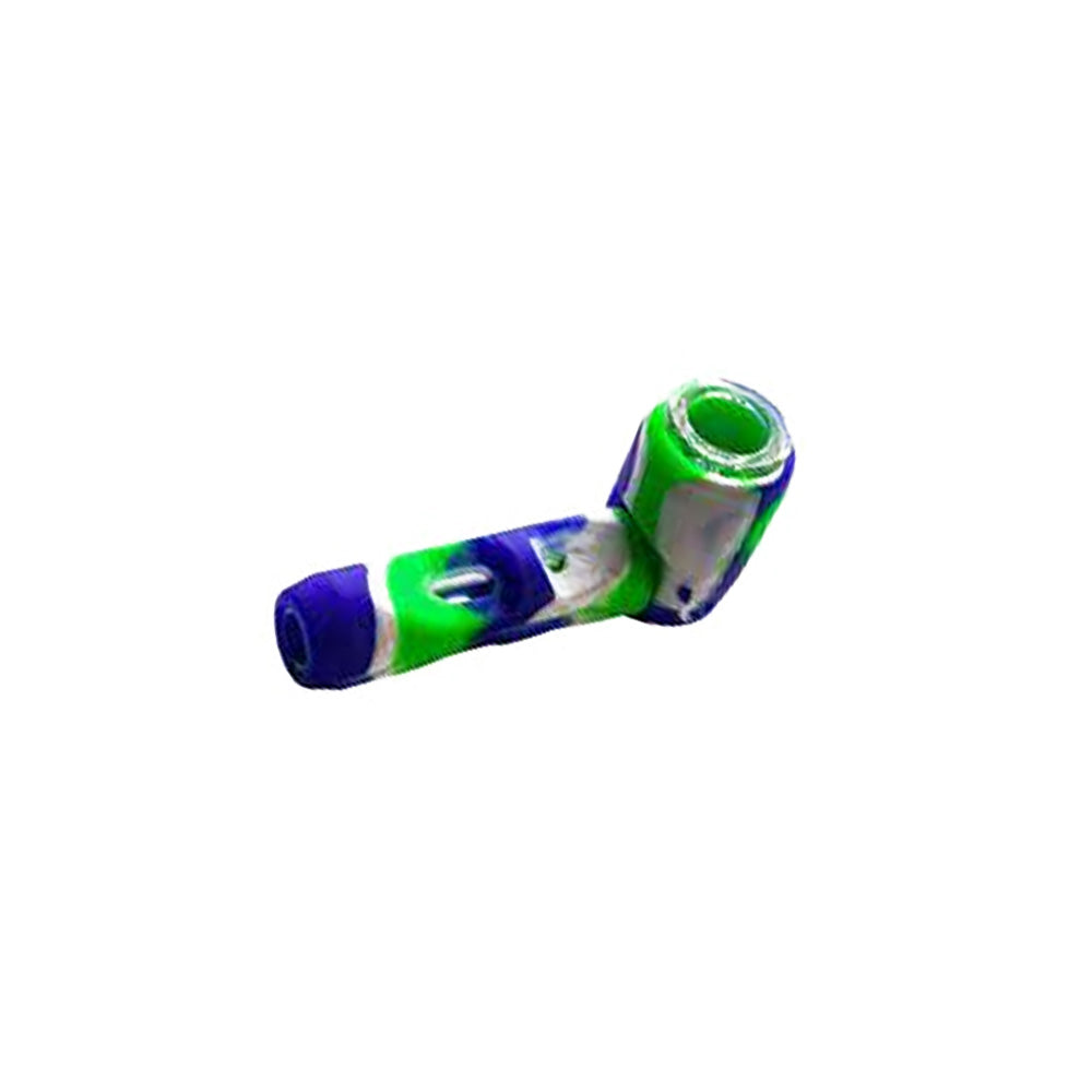 Pipa 2 Piezas Silicona y Vidrio - BY ZF