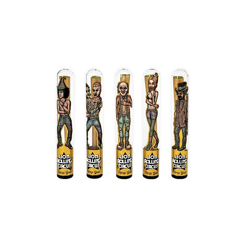 Cono Pre Rolled Tip Gold Lion Rolling Circus