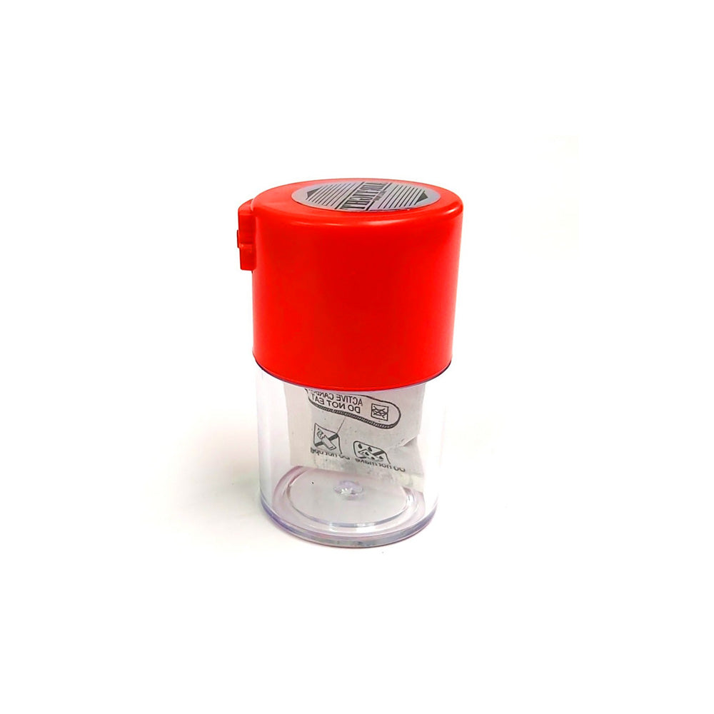 TRANSPARENT BOTE ROJO 60ML-AIRTIGHT