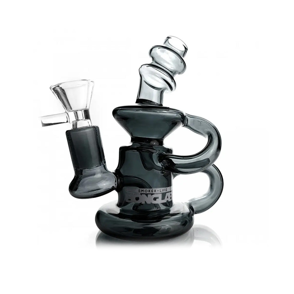 R3 MINI CLEAR BLACK BONGLAB