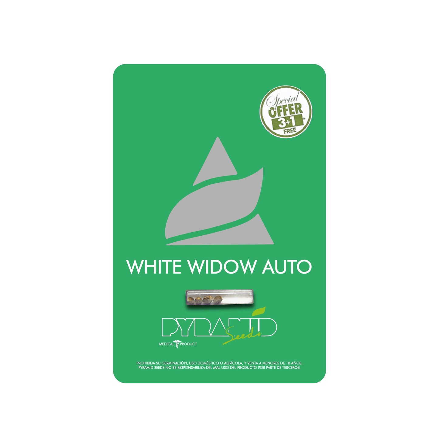 WHITE WIDOW AUTO X3+1 PYRAMID SEEDS