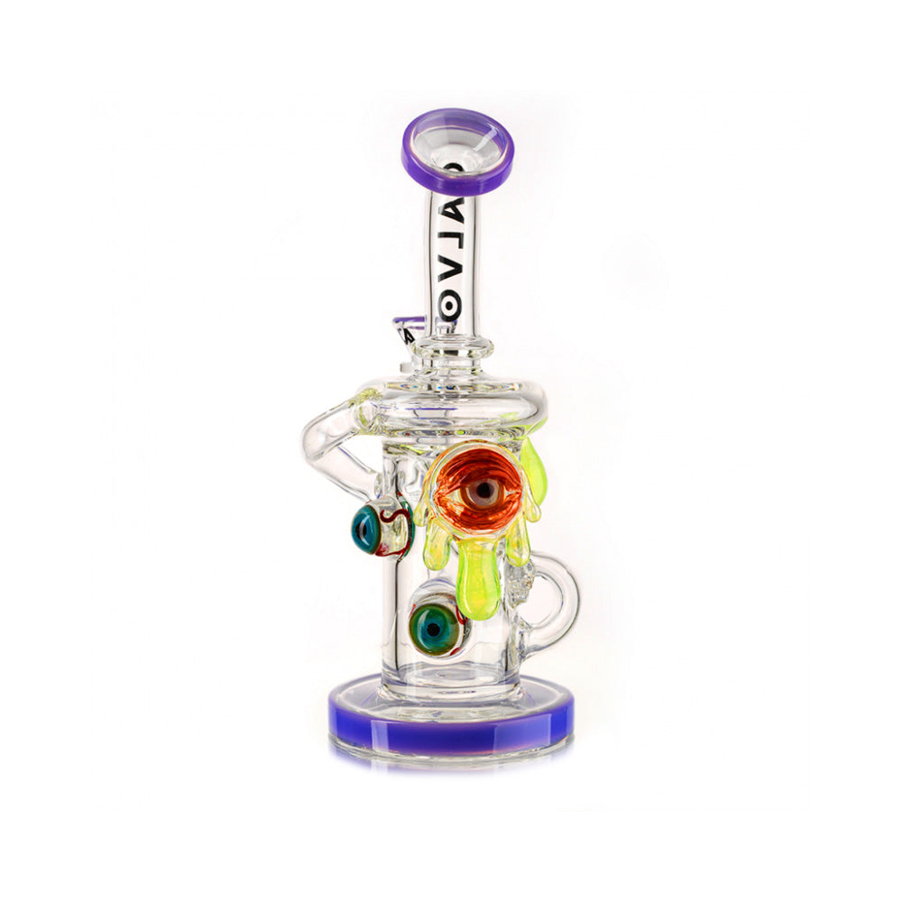 BONG BIG EYE RECYCLER 26CM