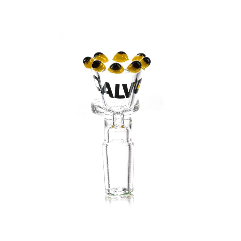 QUEMADOR PERLA 14MM AMARILLO CALVO