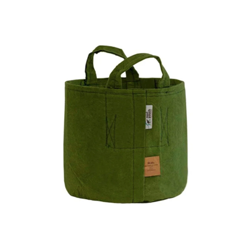 Maceta Root Pouch Verde 12L CON ASAS