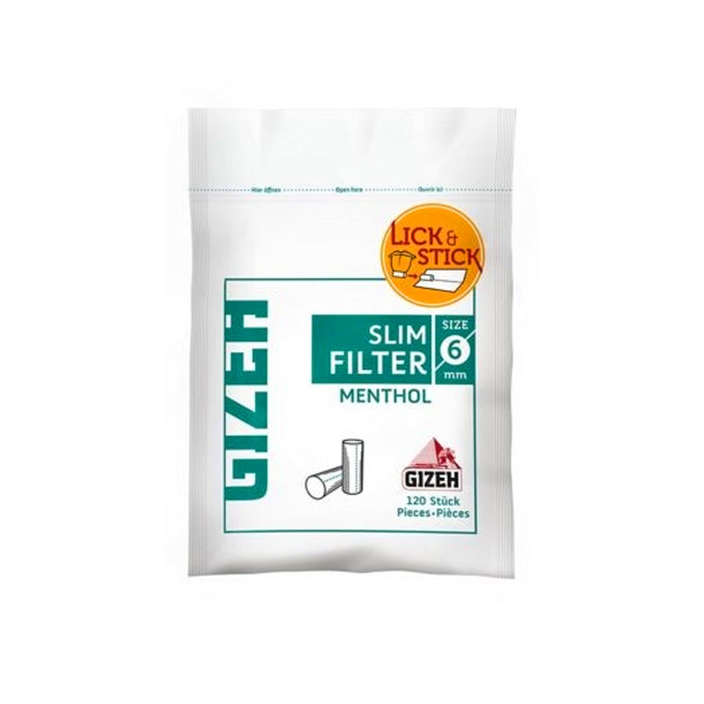 Filtro Gizeh Mentolado Slim