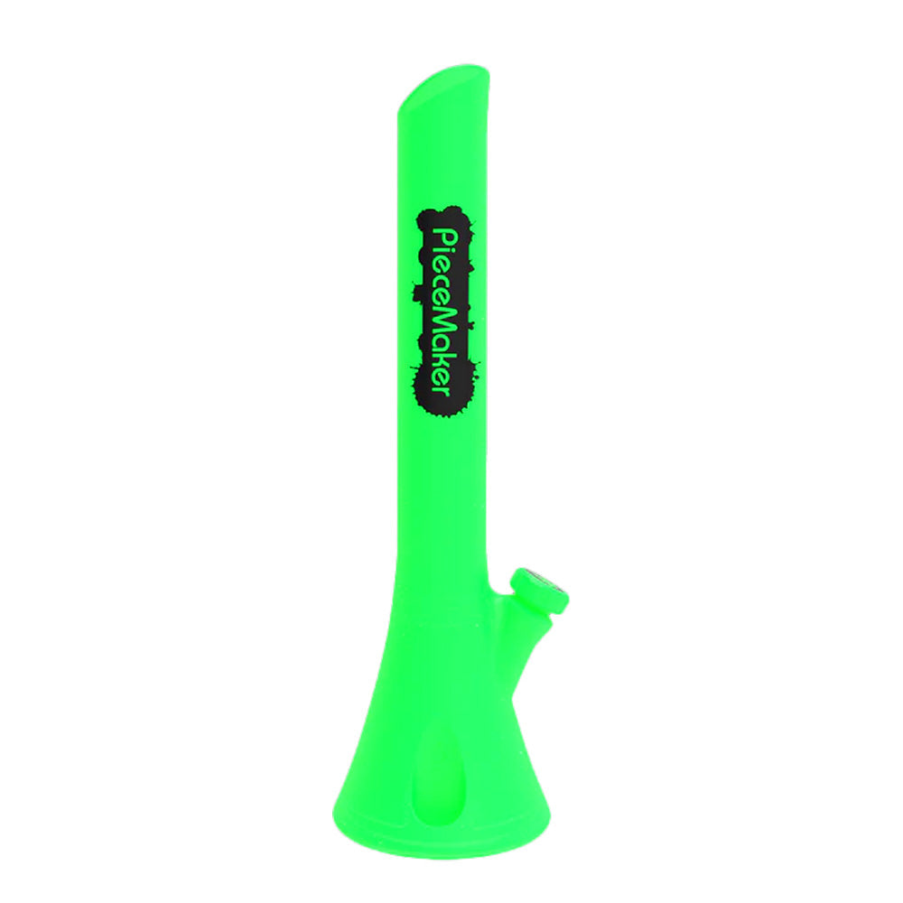 BONG SILICONA KIRBY VERDE FLUOR PIECEMAKER 37CM