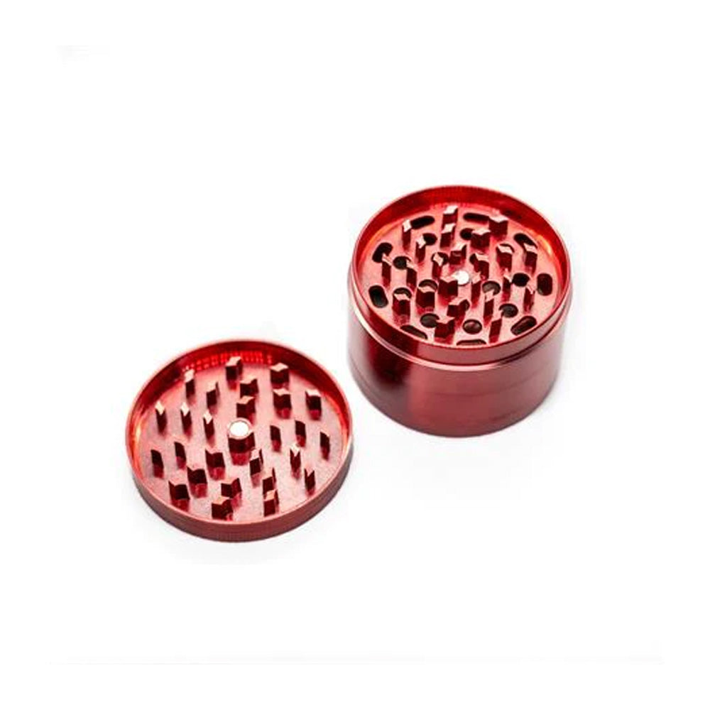 Moledor Aluminio 4 Piezas ROJO 63mm