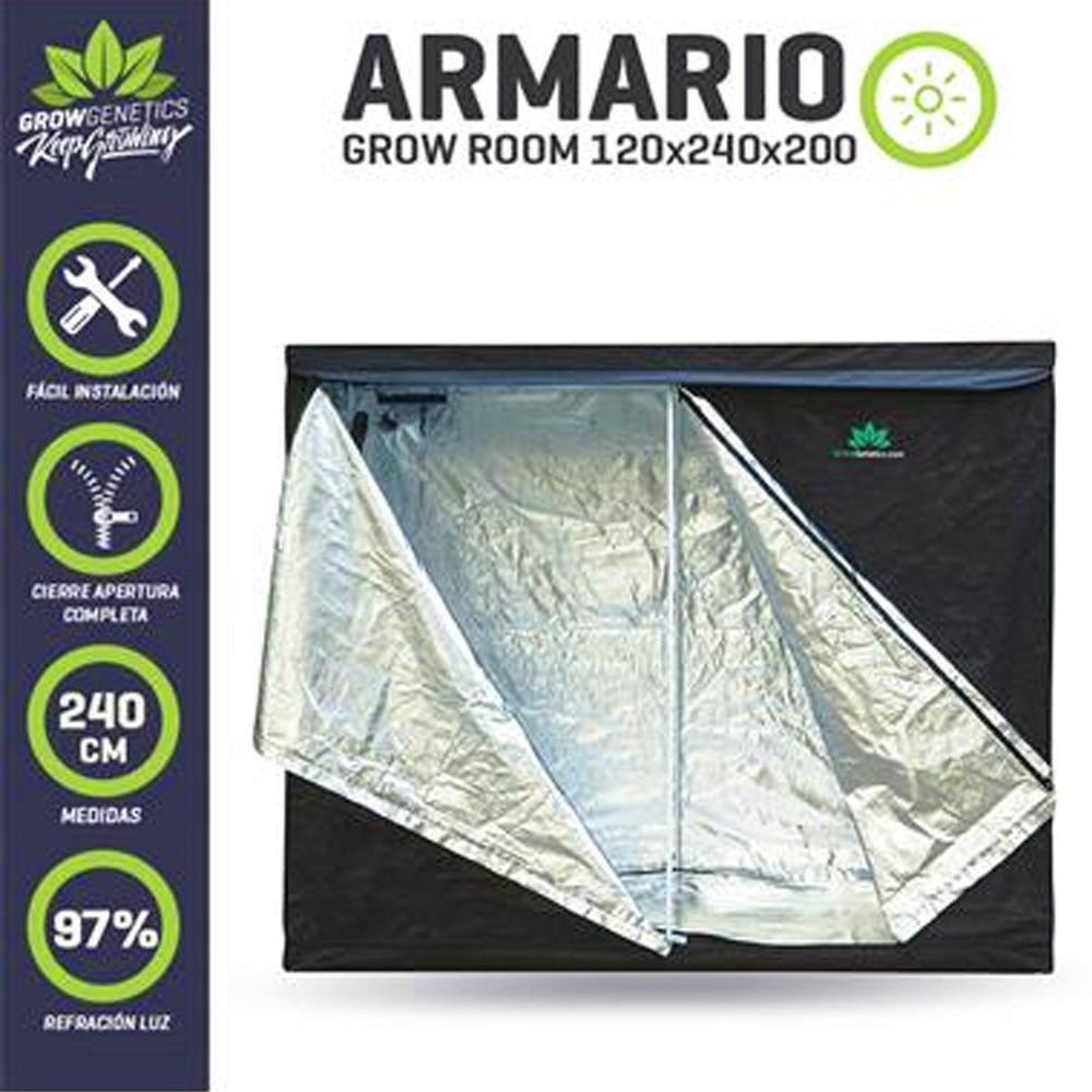 CARPA 240X120X200 GROW GENETICS