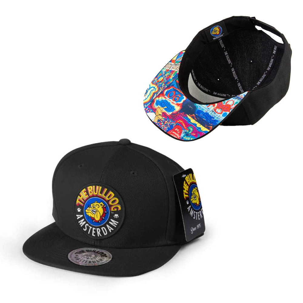JOCKEY NEGRO SNAPBACK THE BULLDOG