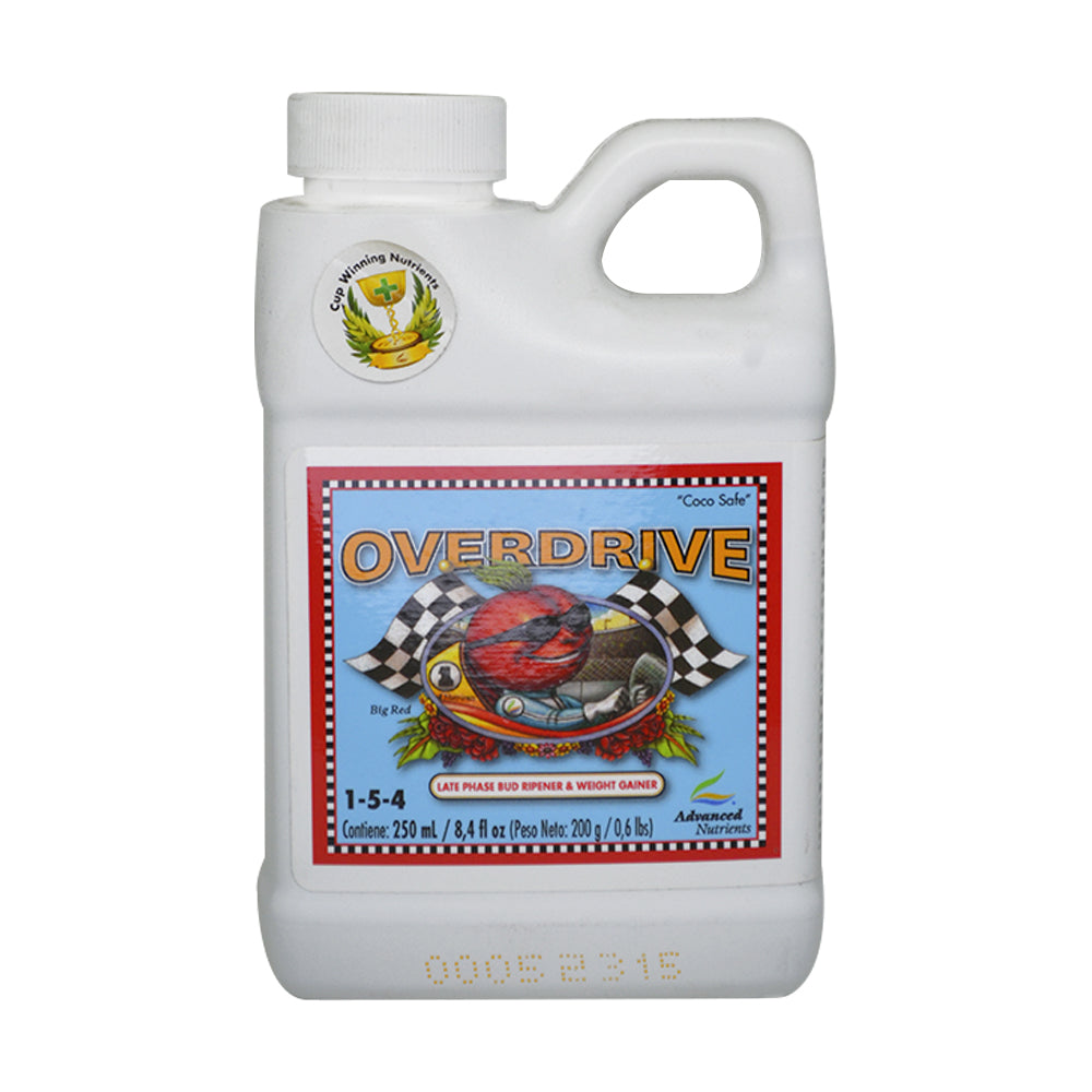 OVERDRIVE 250ML ADVANCED NUTRIENTS