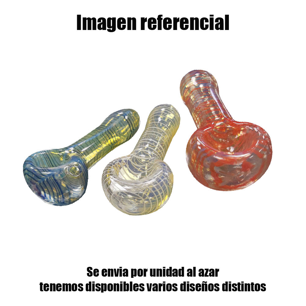 PIPA TRANSPARENTE RALLADA