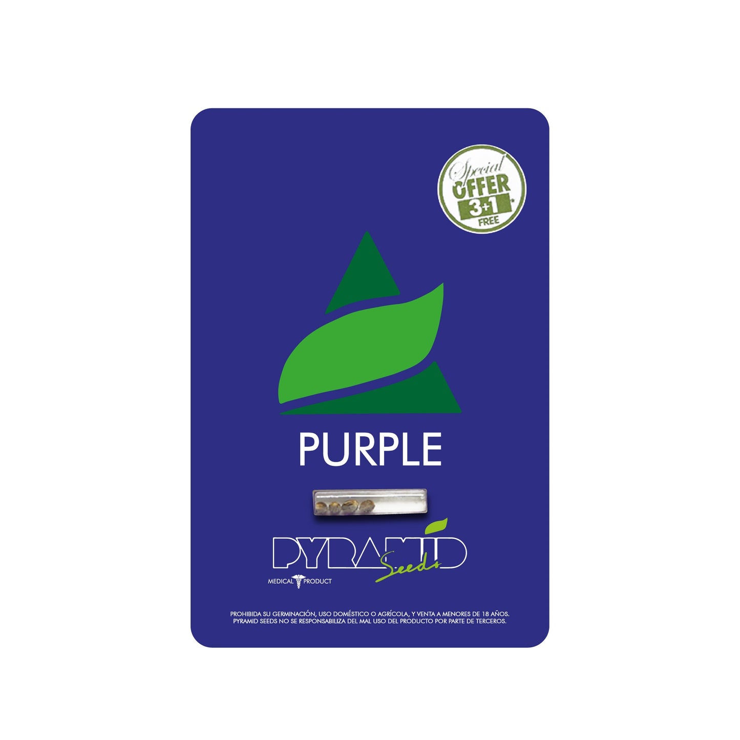 PURPLE X3 PYRAMID SEEDS