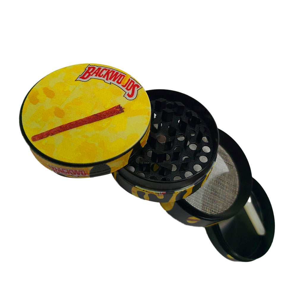 MOLEDOR CUBIERTO DE PINTURA AMARILLO de 4 pisos BACKWOODS