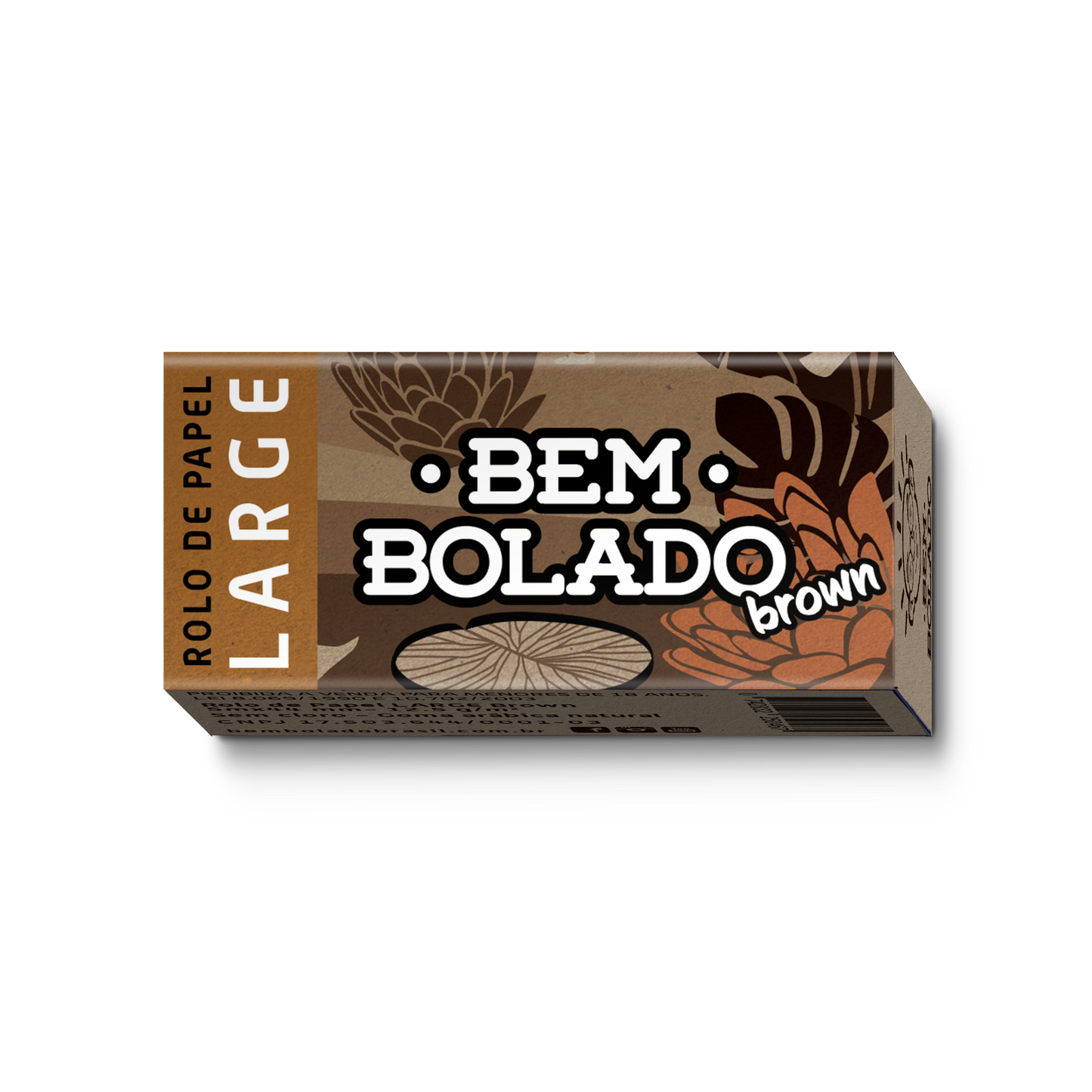 FILTRO LARGE BEM BOLADO BROWN