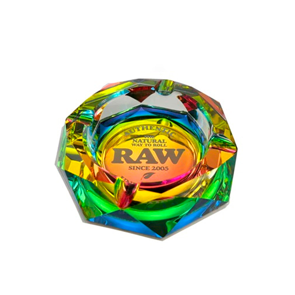 CENICERO RAW DE VIDRIO RAINBOW