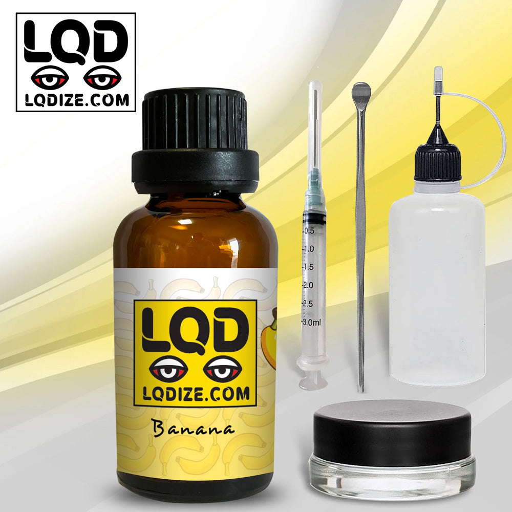 LQDIZE WAX 30ML BANANA KIT COMPLETO