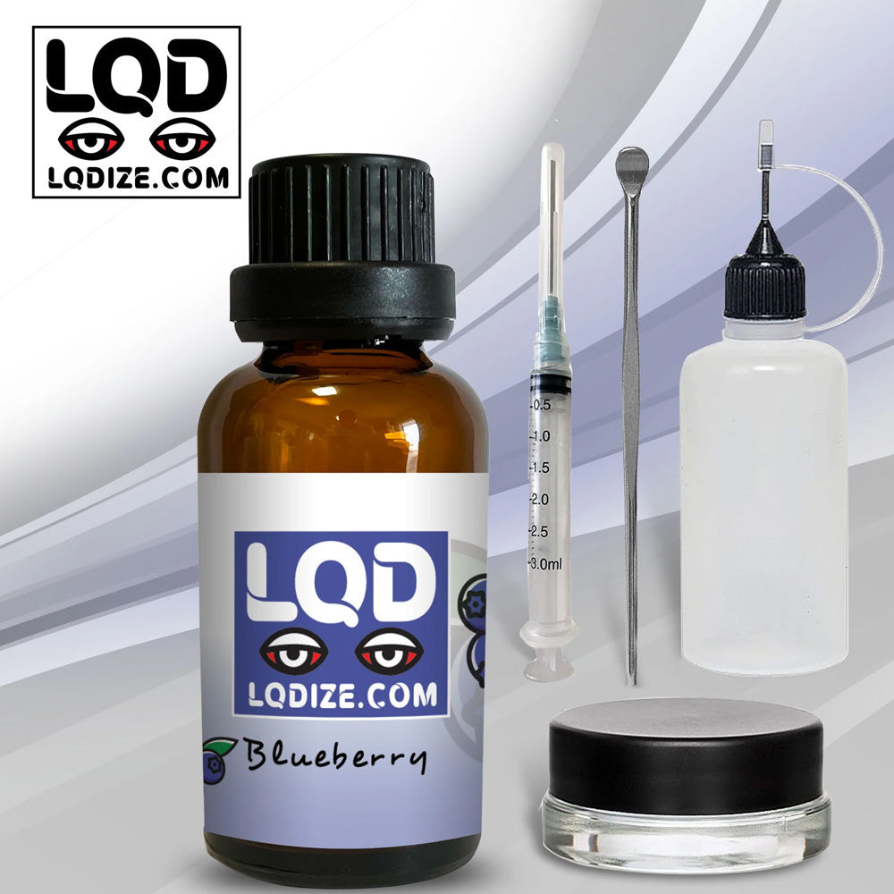 LQDIZE WAX 30ML BLUEBERRY KIT COMPLETO