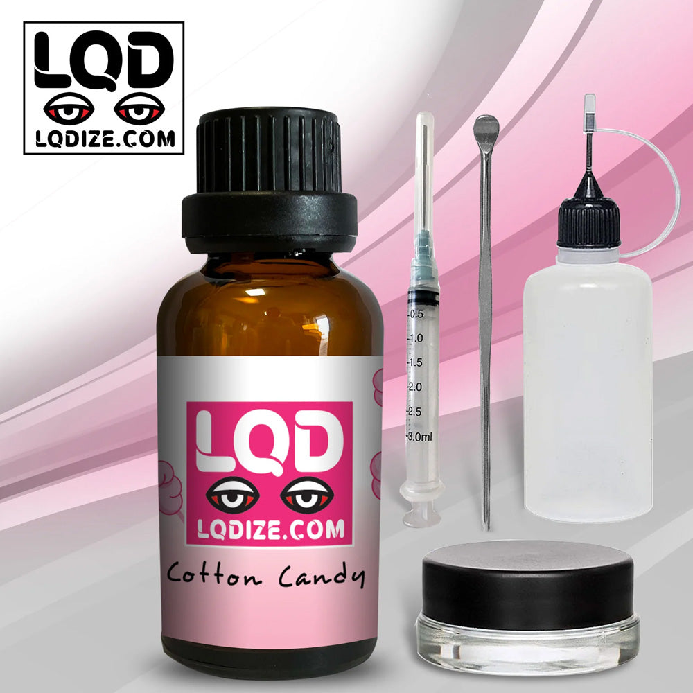 LQDIZE WAX 30ML COTTON CANDY KIT COMPLETO