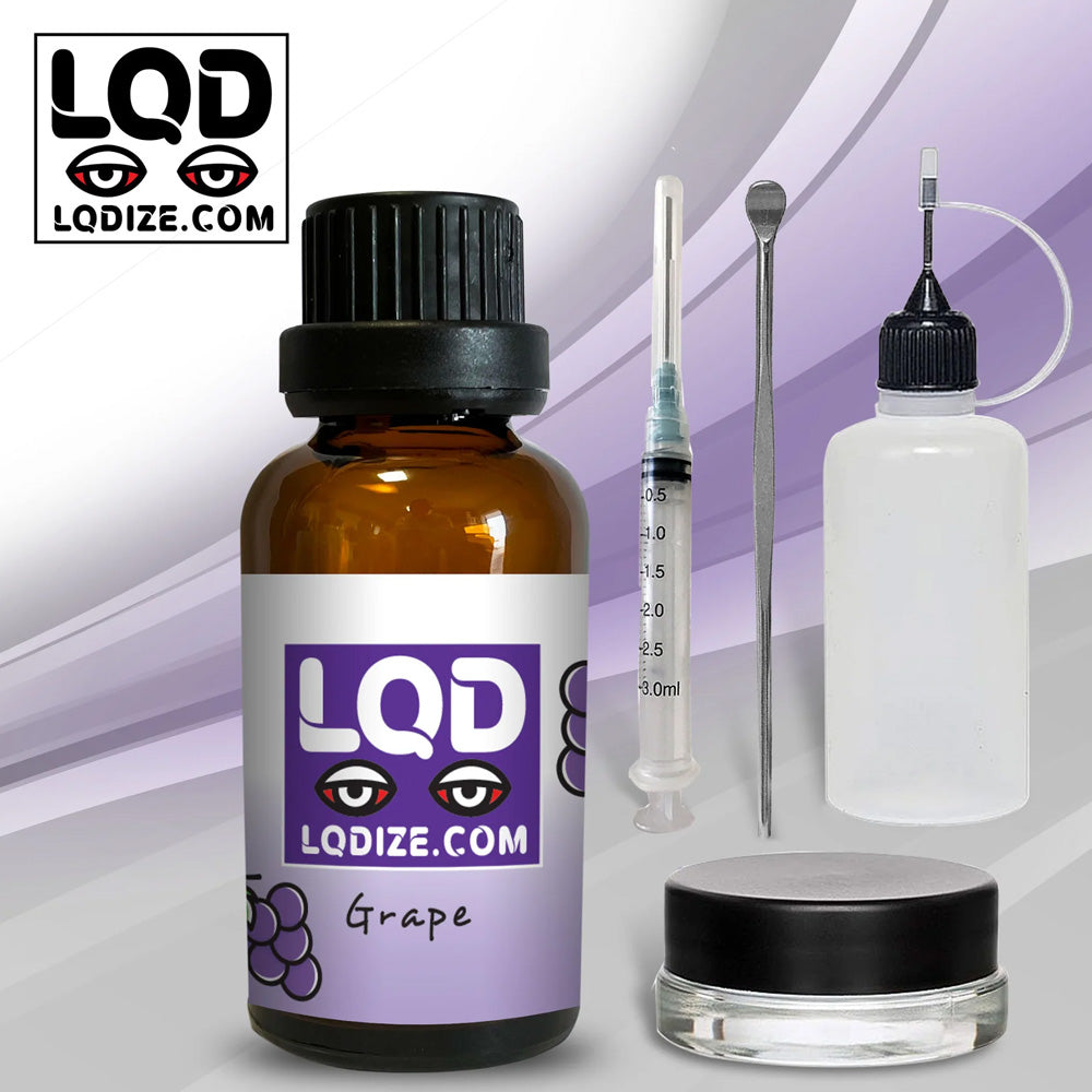 LQDIZE WAX 30ML GRAPE KIT COMPLETO