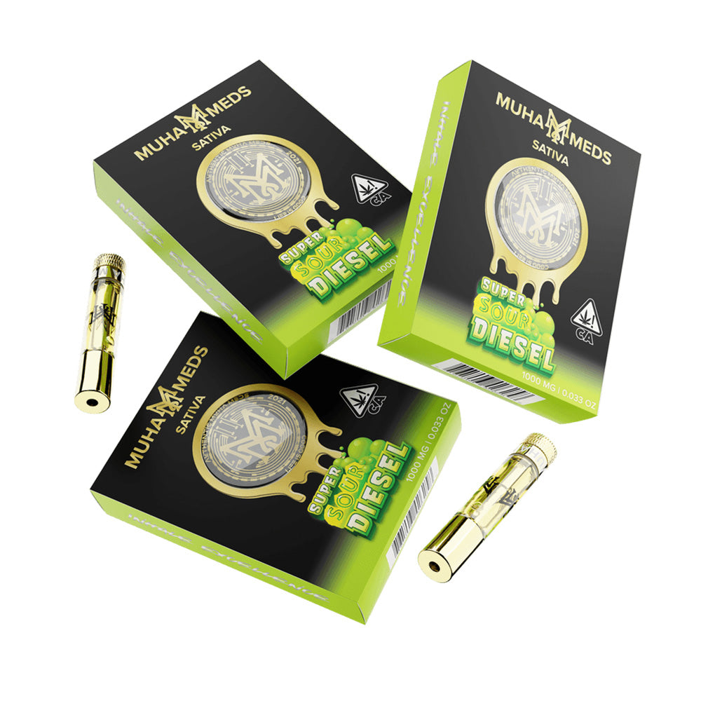 Muha Meds Cartridge Super Sour Diesel (Vacio)