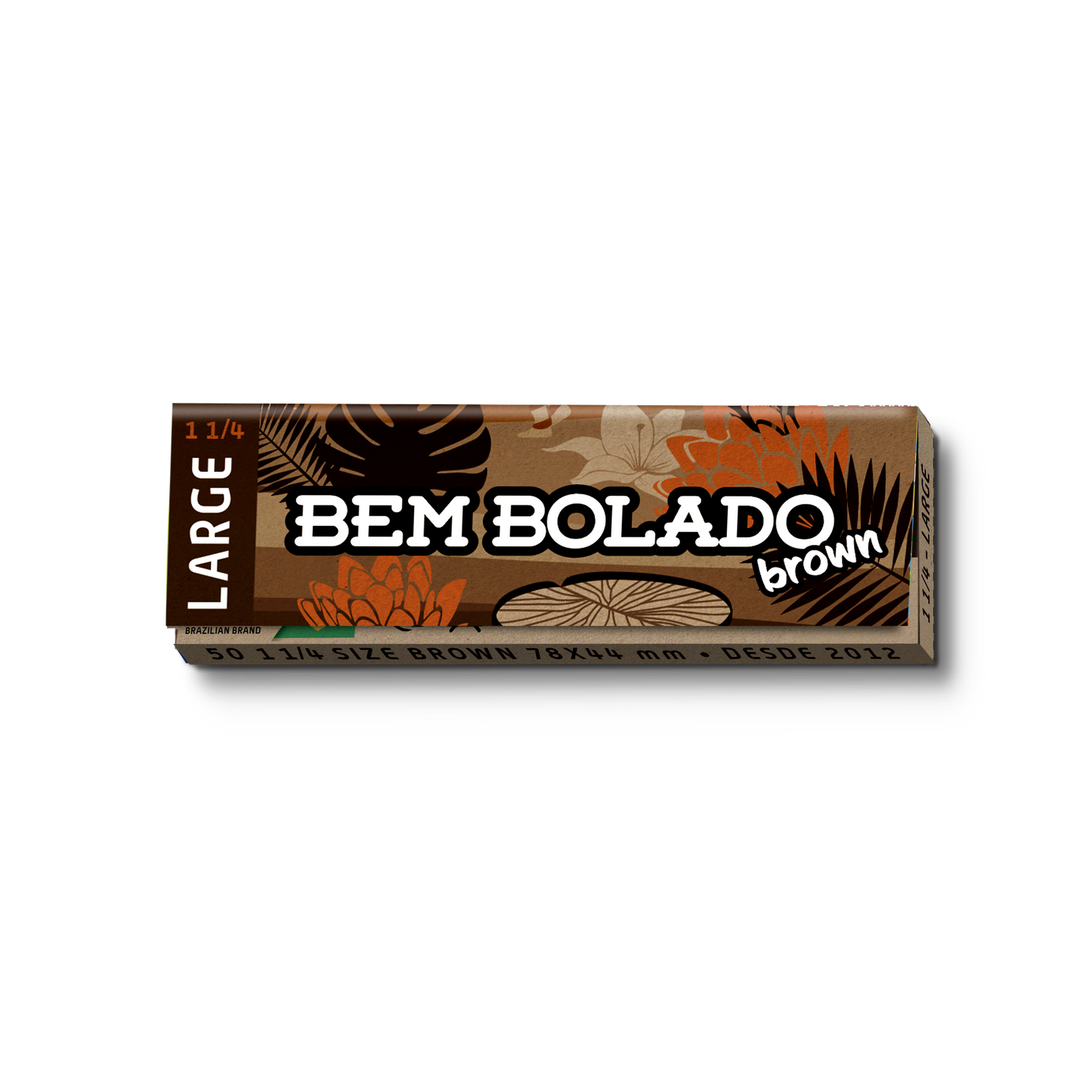 PAPELILLO 1 1/4 LARGE BEM BOLADO Brown
