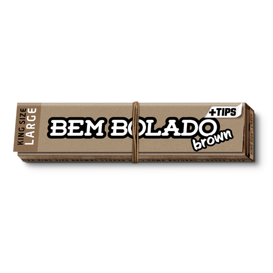 PAPELILLO KING SIZE LARGE + FILTRO BEM BOLADO BROWN