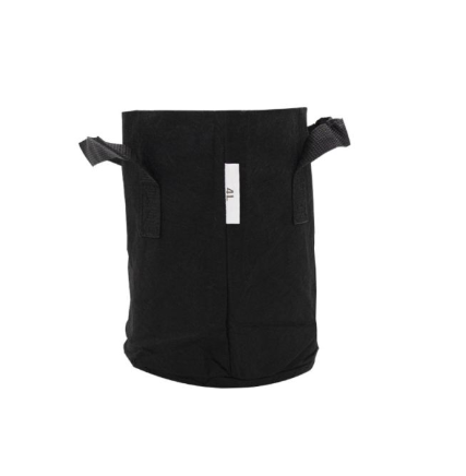 MACETA TEXTIL NEGRA 4L KASVI