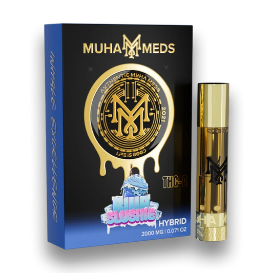 CARTRIDGE MUHA MEDS 0.8ML BLUE SUSHIE