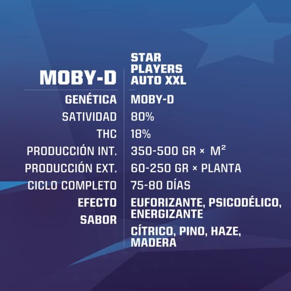 MOBY-D XXL AUTO X12 BSF SEEDS