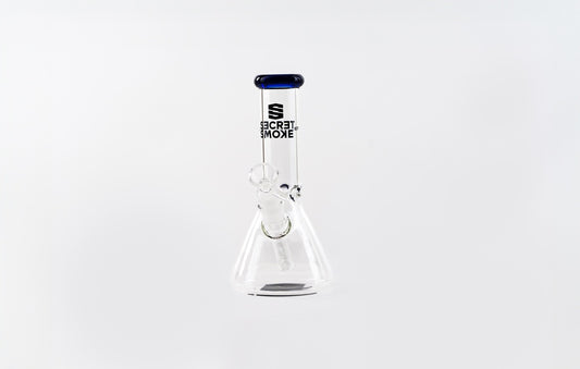 BONG BAKER 20CM AZUL SECRET SMOKE