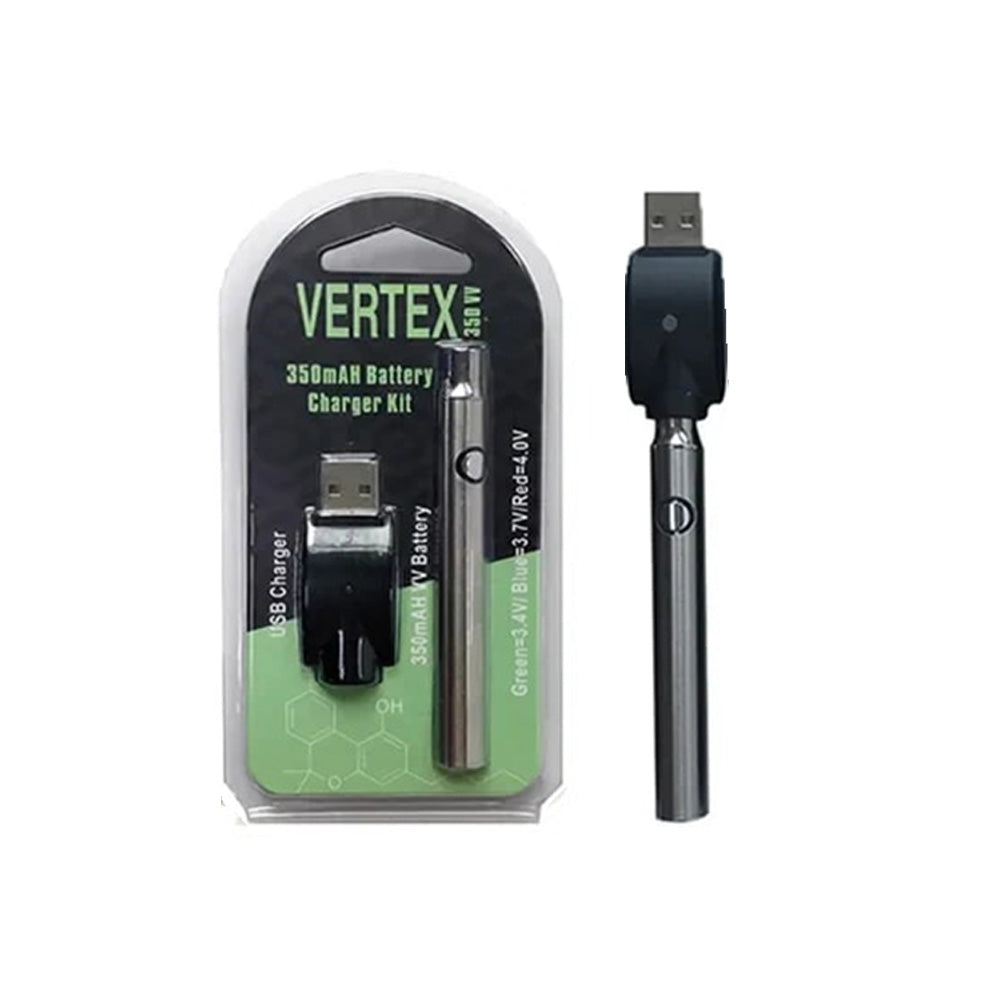 LAPIZ VERTEX 350mAH PLATEADO (ROSCA 510)