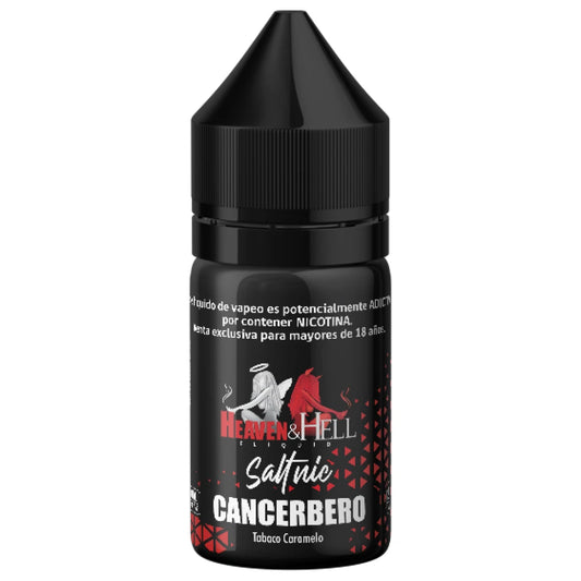 LIQUIDO HEAVEN Y HELL BACO ICE SALT TABACO CARAMELO 30ML 25MG