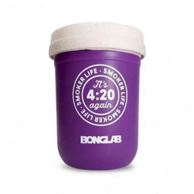 JAR MORADO 8OZ BONGLAB RE STASH
