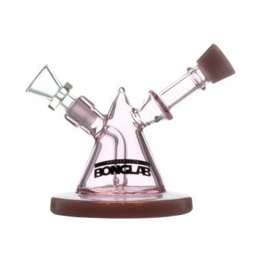 BONG PRISMA PLUS ROSADO BONGLAB