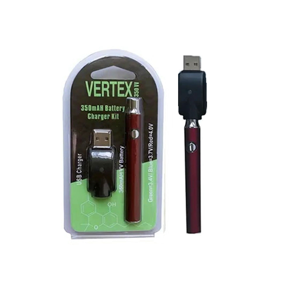 LAPIZ VERTEX 350mAH ROJO (ROSCA 510)