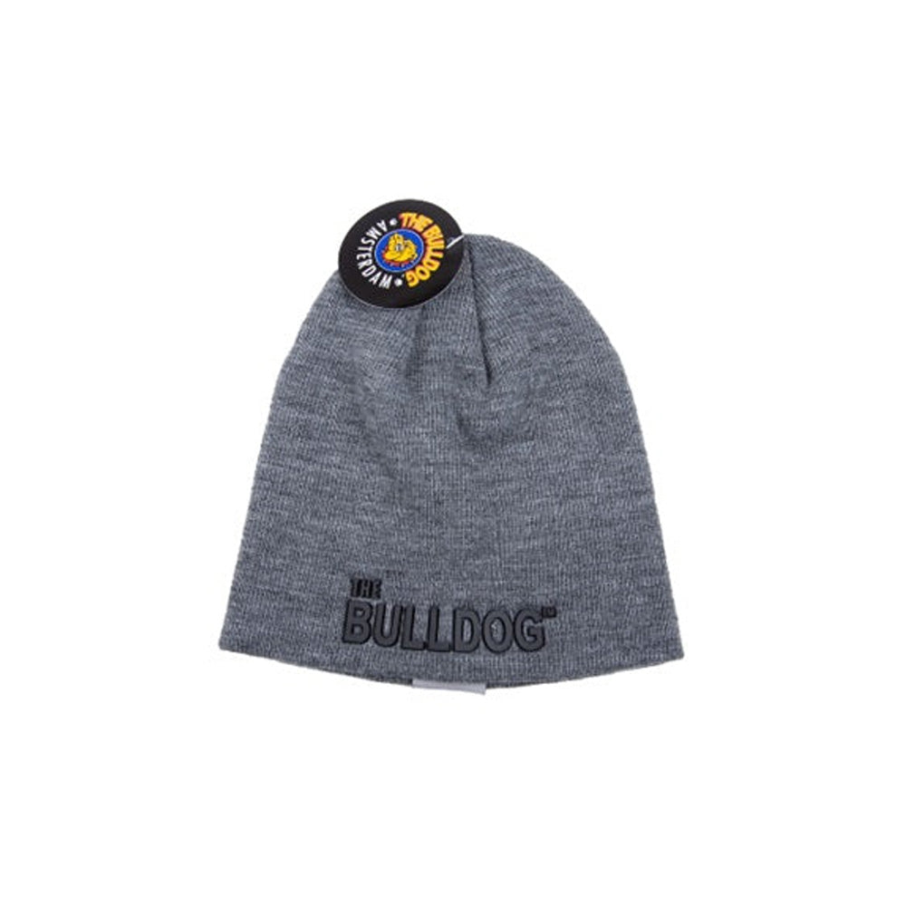 GORRO DE LANA GRIS THE BULLDOG