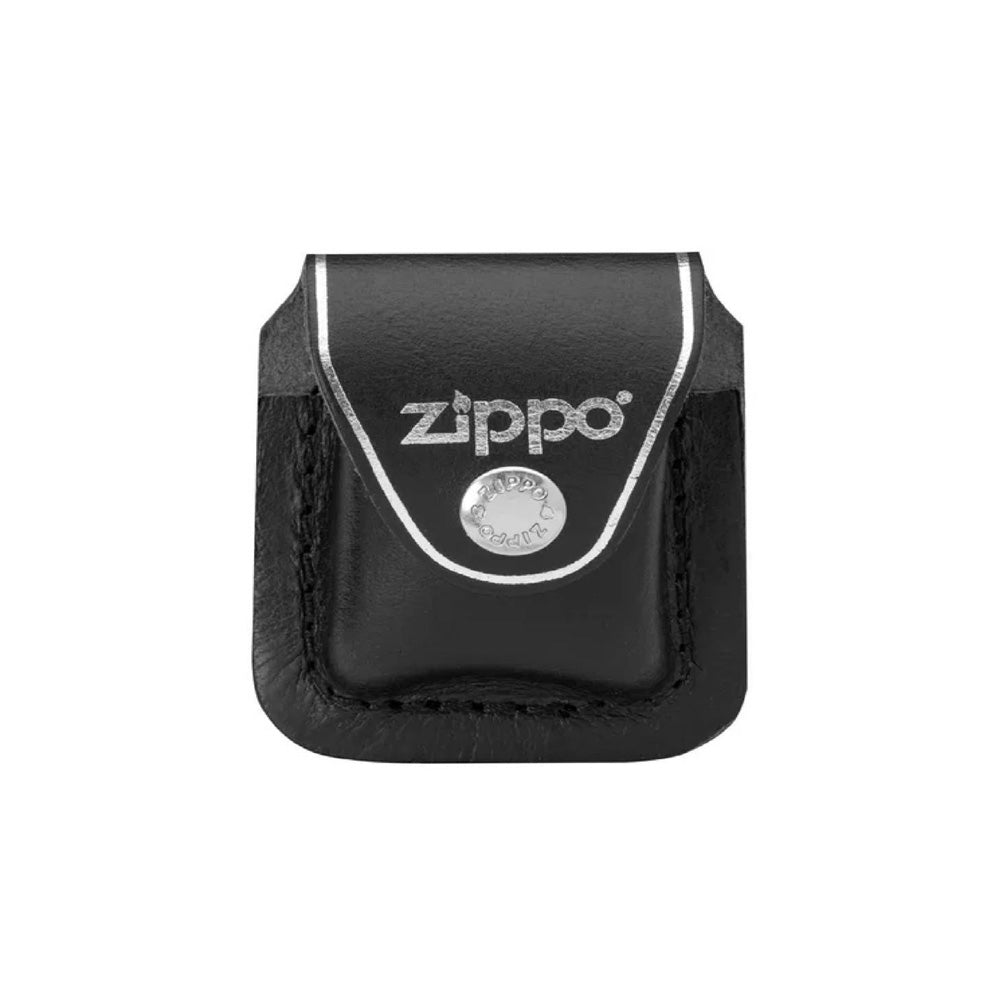 ESTUCHE DE CUERO NEGRO ZIPPO