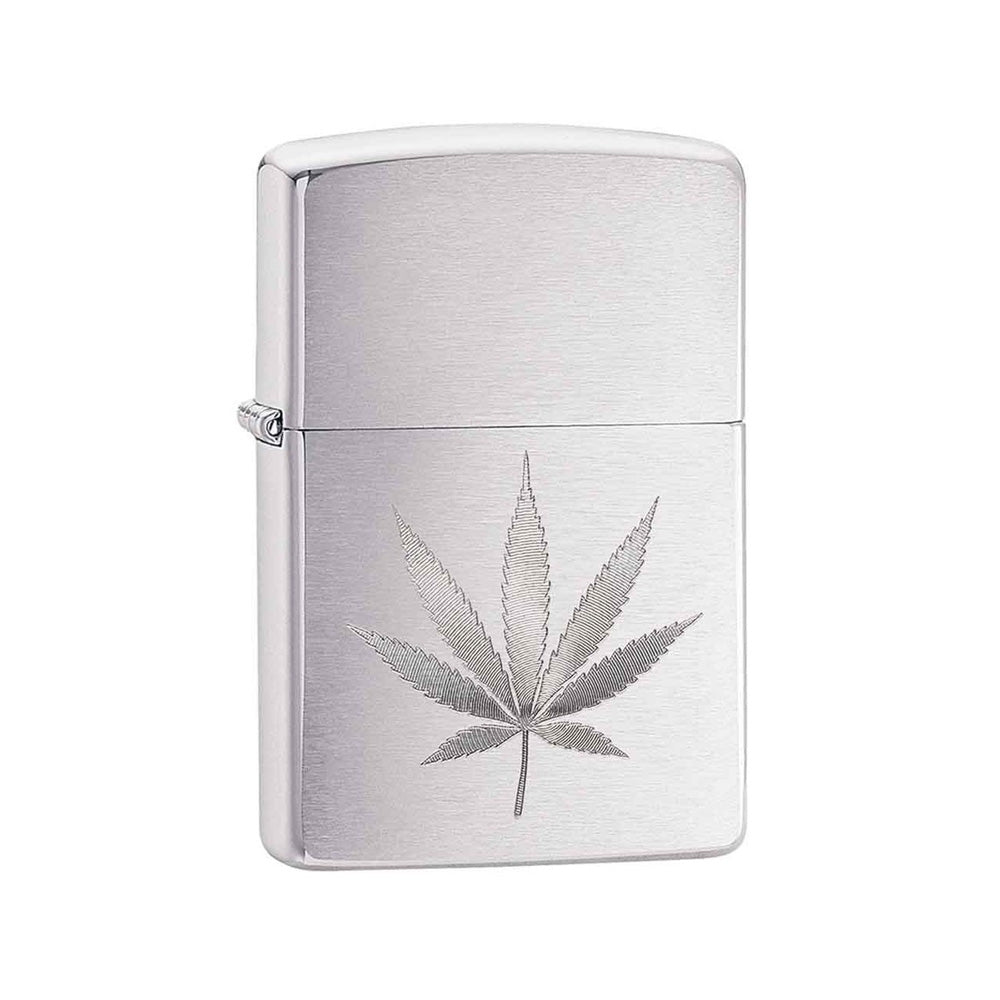 ENCENDEDOR ZIPPO HOJA MARIHUANA