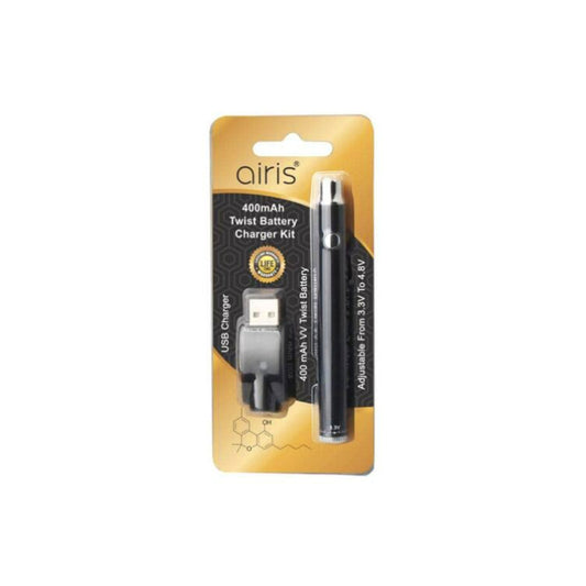 BATERIA LAPIZ TWIST 400mAh BLACK AIRIS