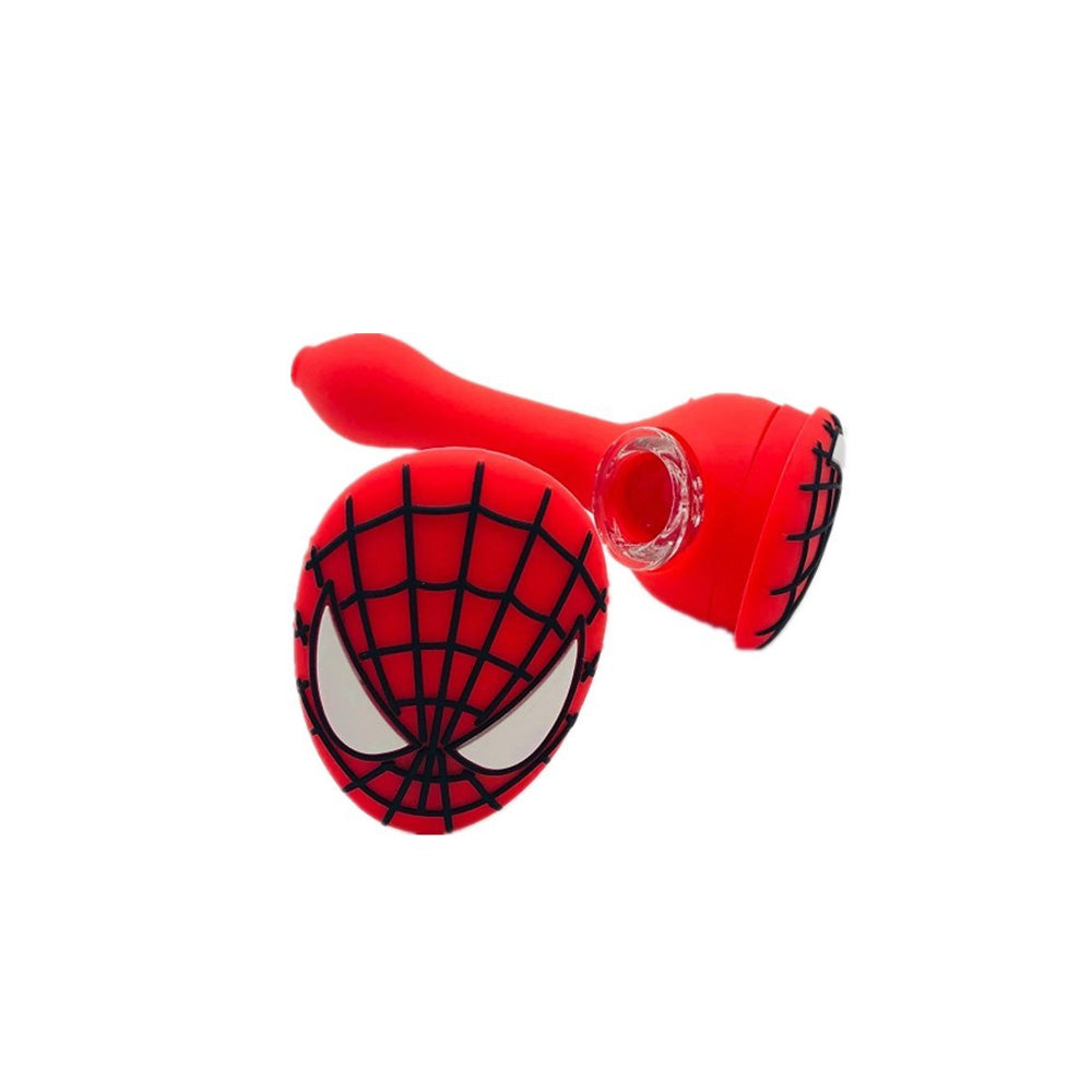 PIPA SILICONA SPIDERMAN