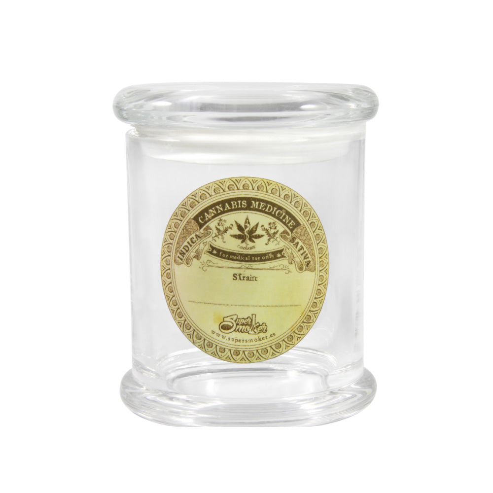 BOTE GLASS JAR 470ML SUPER SMOKER