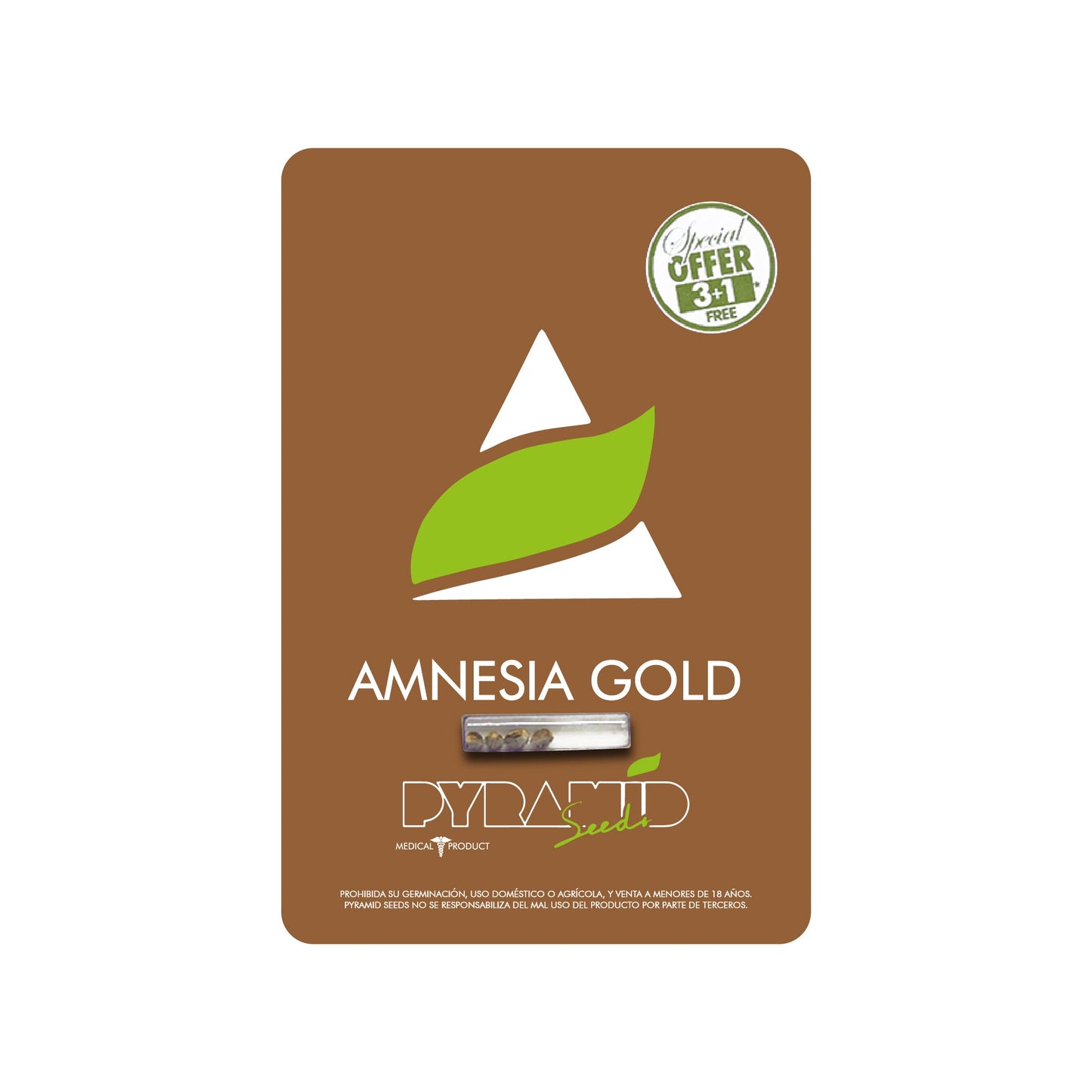 AMNESIA GOLD X3