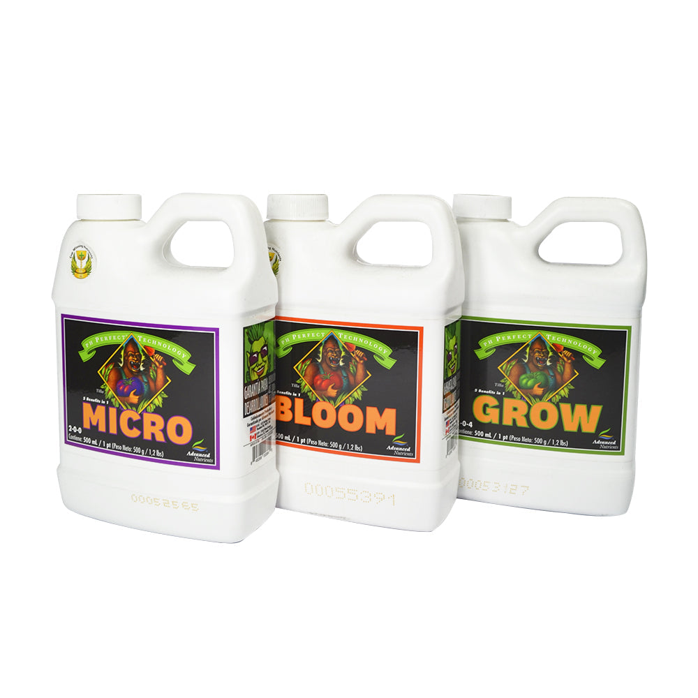 PACK PH PERFECT GROW MICRO BLOOM 500ML ADVANCED NUTRIENTS